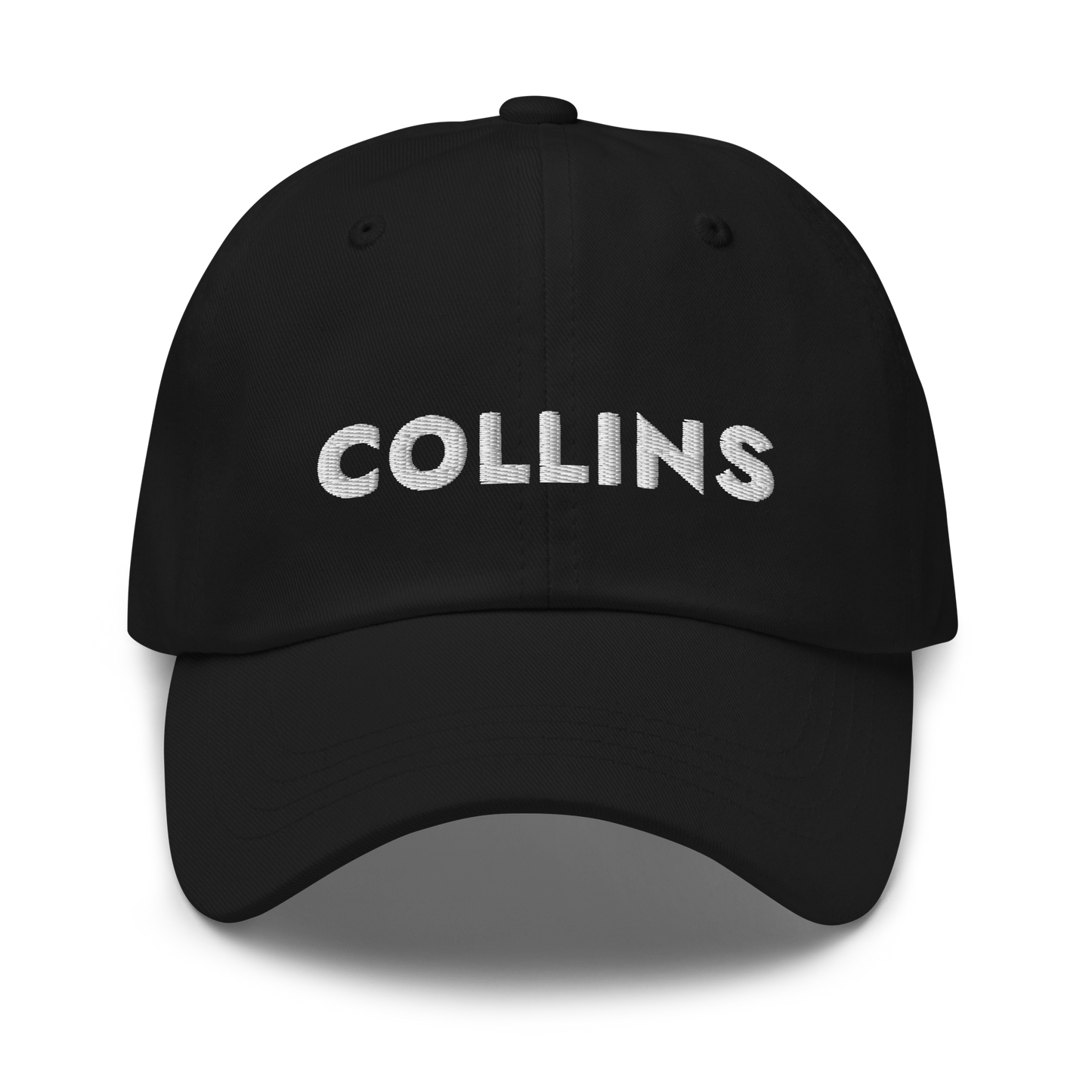 CASQUETTE DE BASEBALL TEXTE/LOGO - NOIR