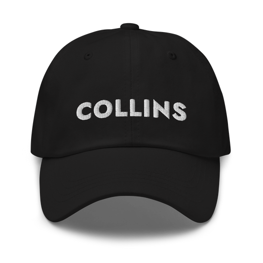 CASQUETTE DE BASEBALL TEXTE/LOGO - NOIR