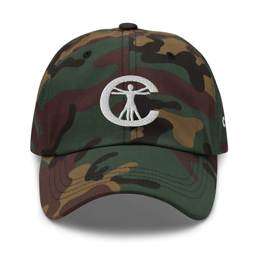 CASQUETTE DE BASEBALL LOGO/TEXTE - CAMO