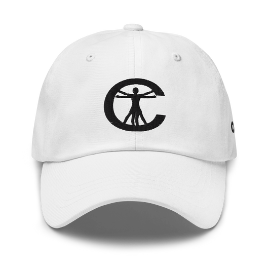CASQUETTE DE BASEBALL LOGO/TEXTE - BLANC