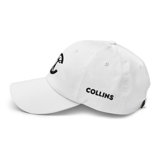 CASQUETTE DE BASEBALL LOGO/TEXTE - BLANC