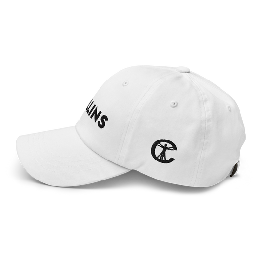 CASQUETTE DE BASEBALL TEXTE/LOGO - BLANC