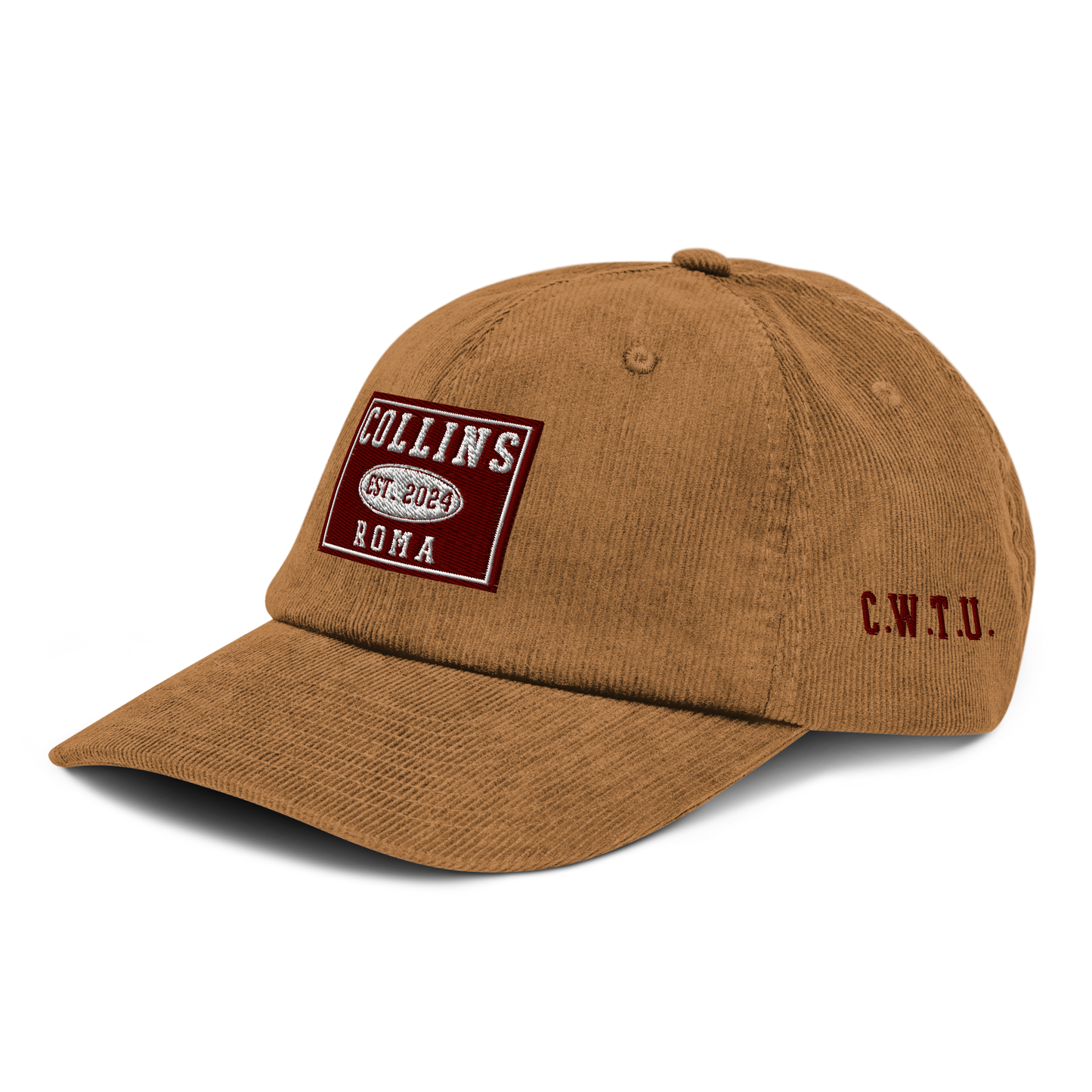 CORDUROY HAT EST. ROMA - BROWN