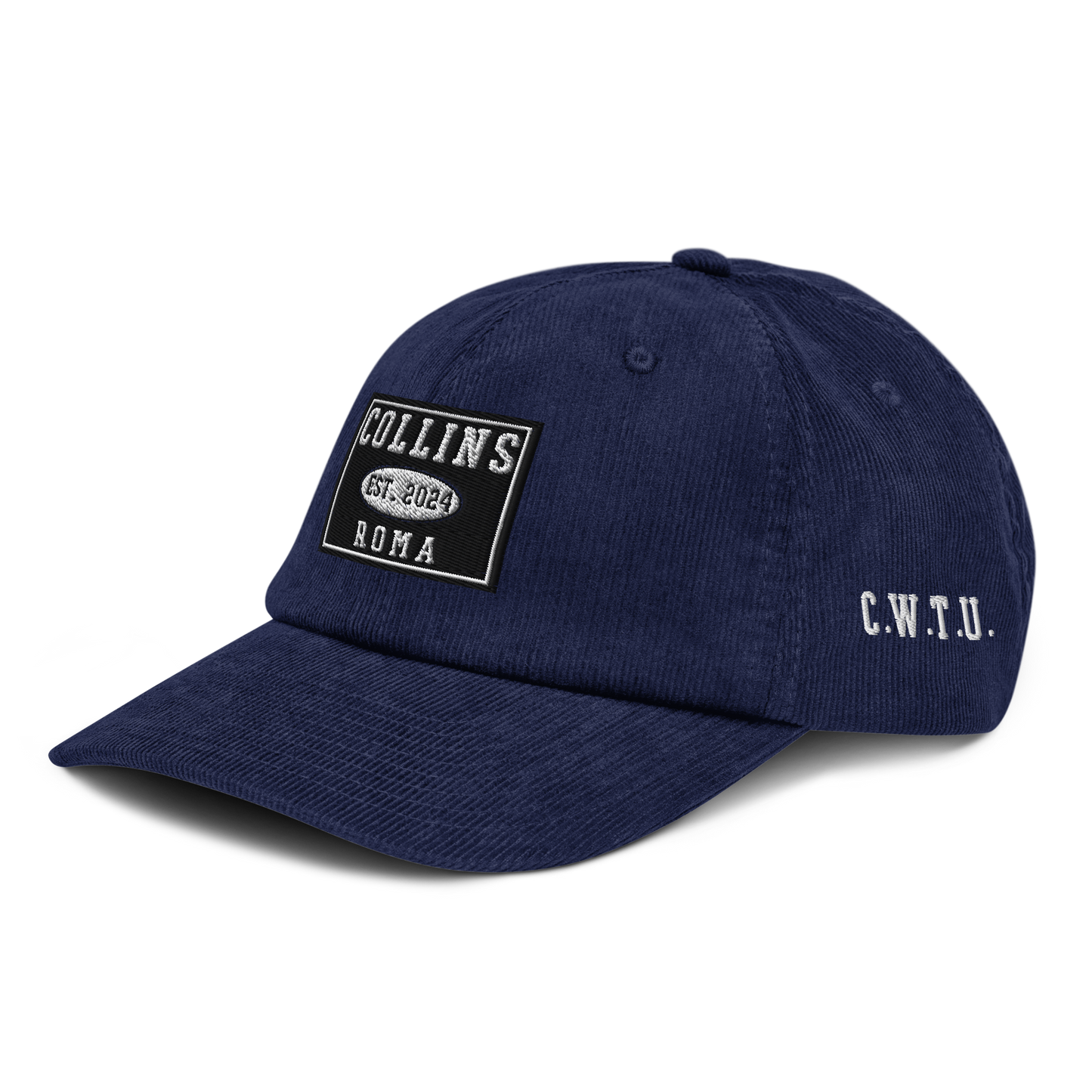 CHAPEAU EN VELOURS CÔTÉ EXT. ROME - BLEU