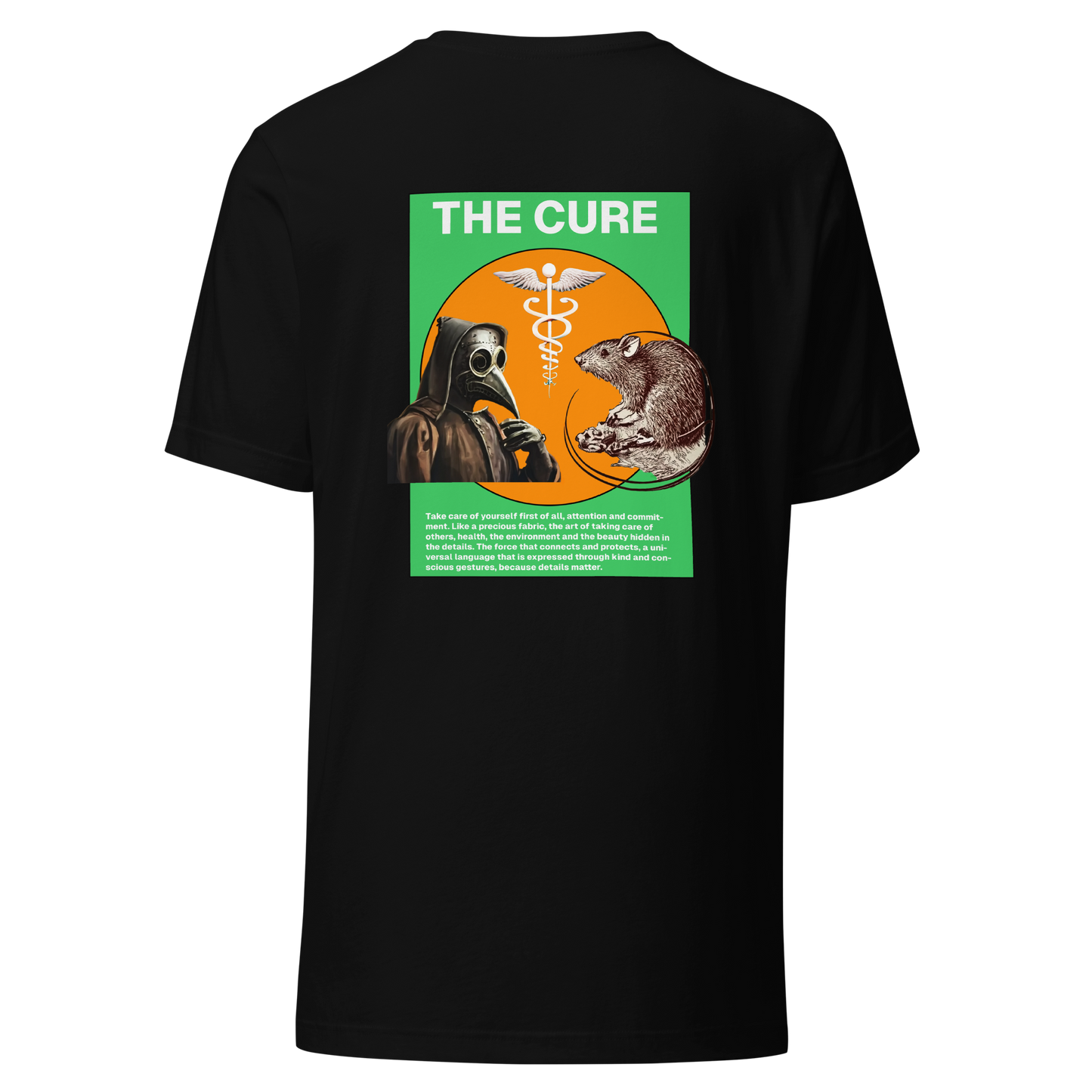 T-SHIRT THE CURE - NOIR