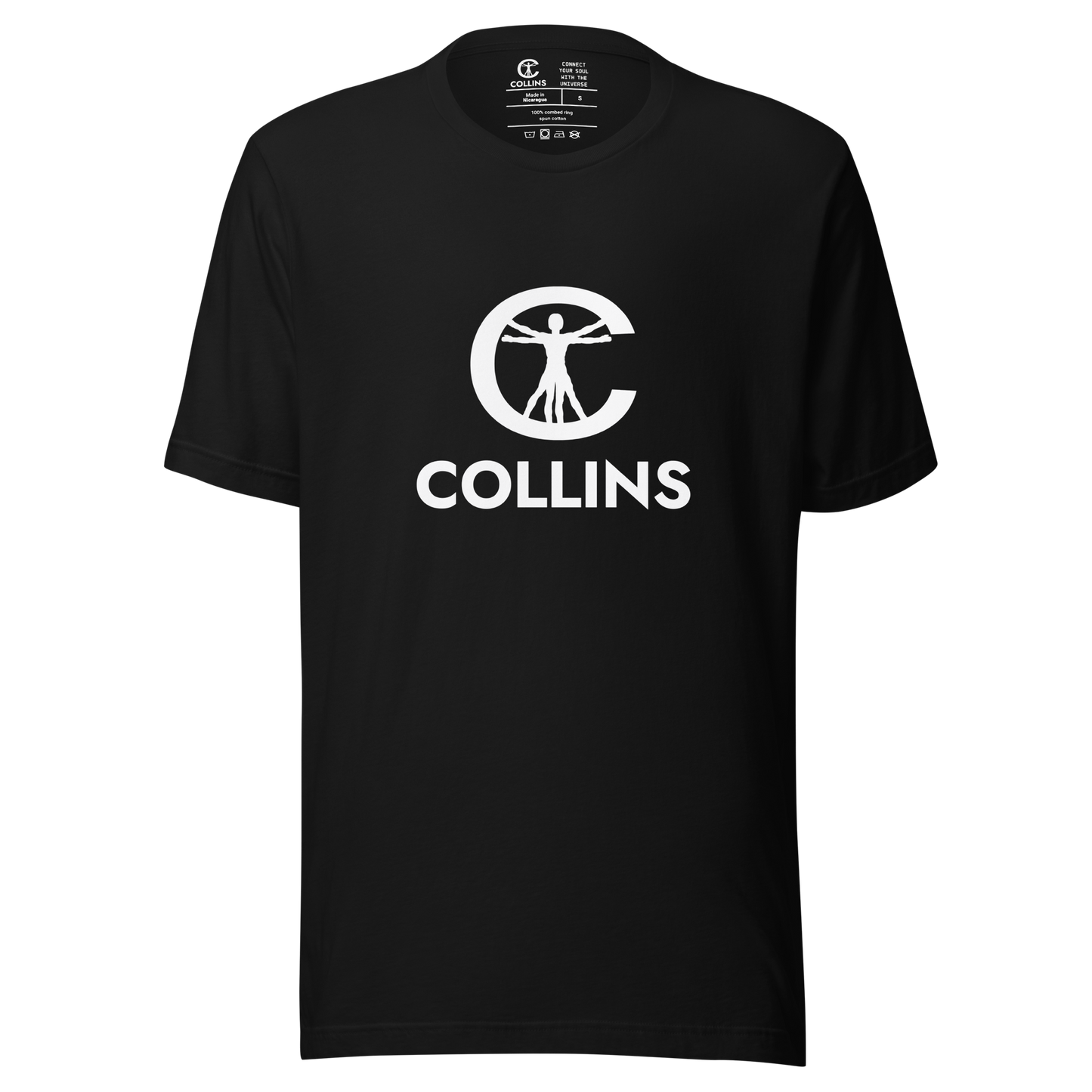 T-SHIRT COLLINS - NOIR