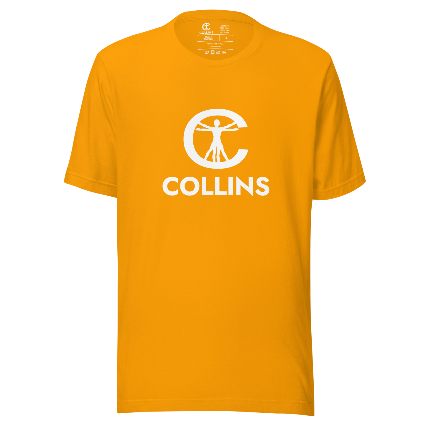 T-SHIRT COLLINS - JAUNE