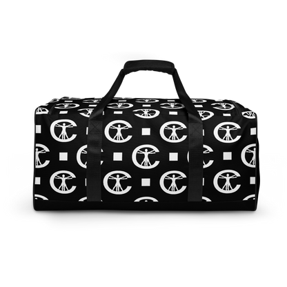 DUFFLE BAG - PATTERN BLACK/WHITE