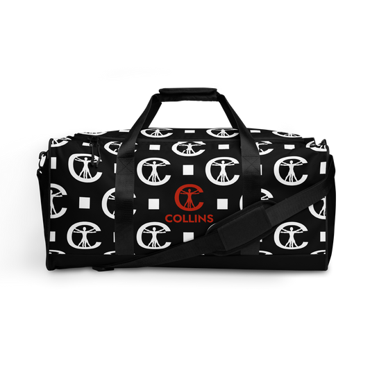 DUFFLE BAG - PATTERN BLACK/WHITE