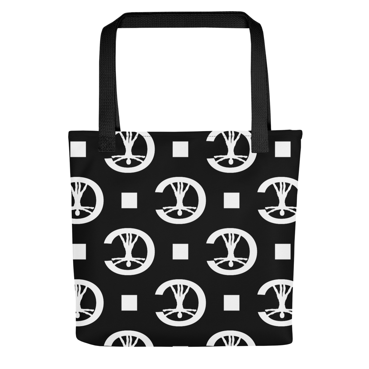 TOTE BAG - PATTERN BLACK