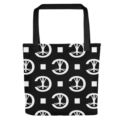 TOTE BAG - PATTERN BLACK