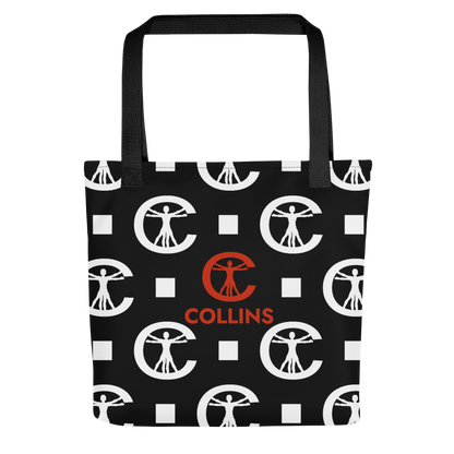 TOTE BAG - PATTERN BLACK