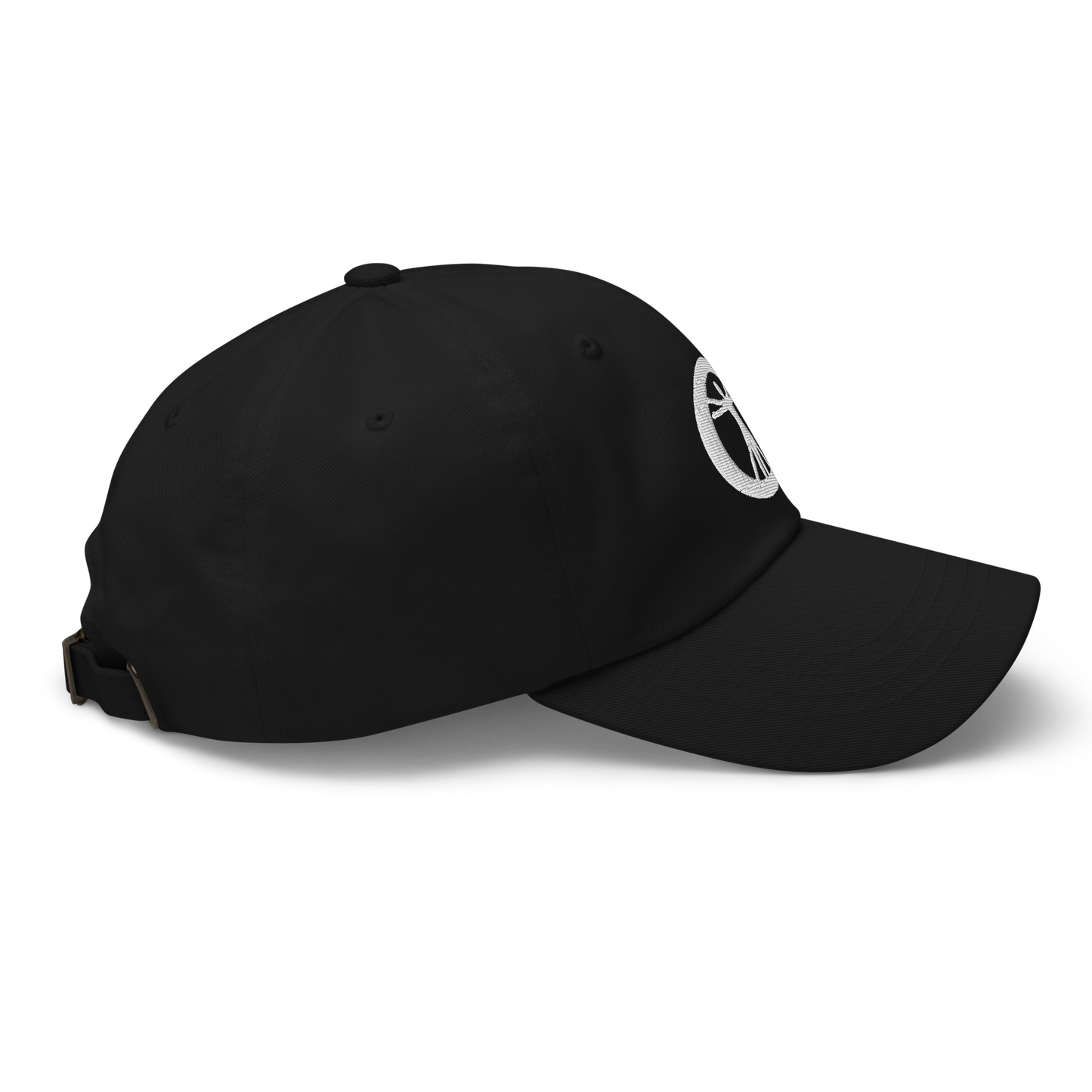 BASEBALL CAP LOGO/TEXT - BLACK