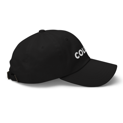 BASEBALL CAP TEXT/LOGO - BLACK