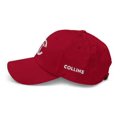 BASEBALL CAP LOGO/TEXT - RED