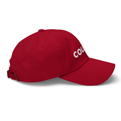 BASEBALL CAP TEXT/LOGO - RED