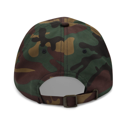 CASQUETTE DE BASEBALL TEXTE/LOGO - CAMO