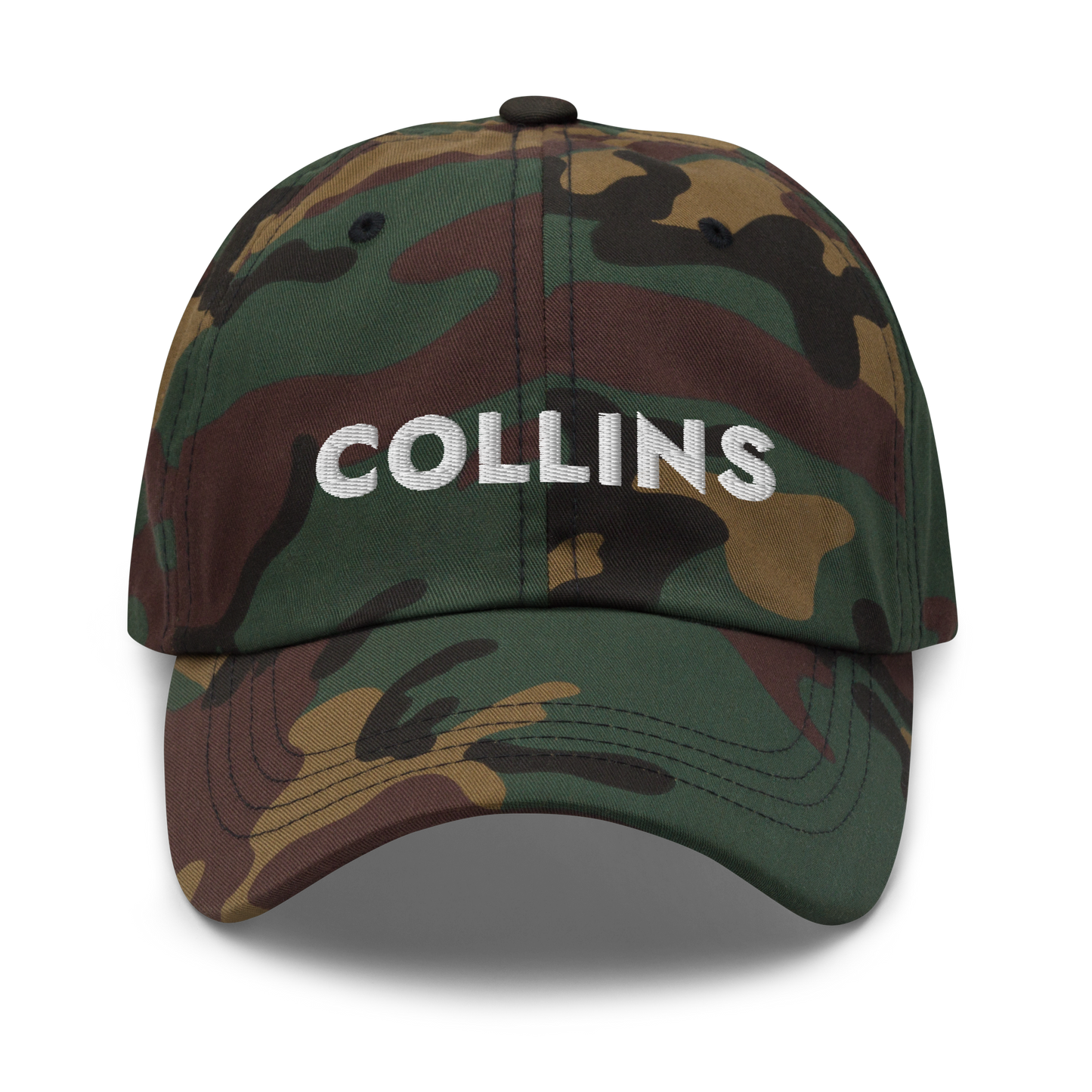 BASEBALL CAP TEXT/LOGO - CAMO