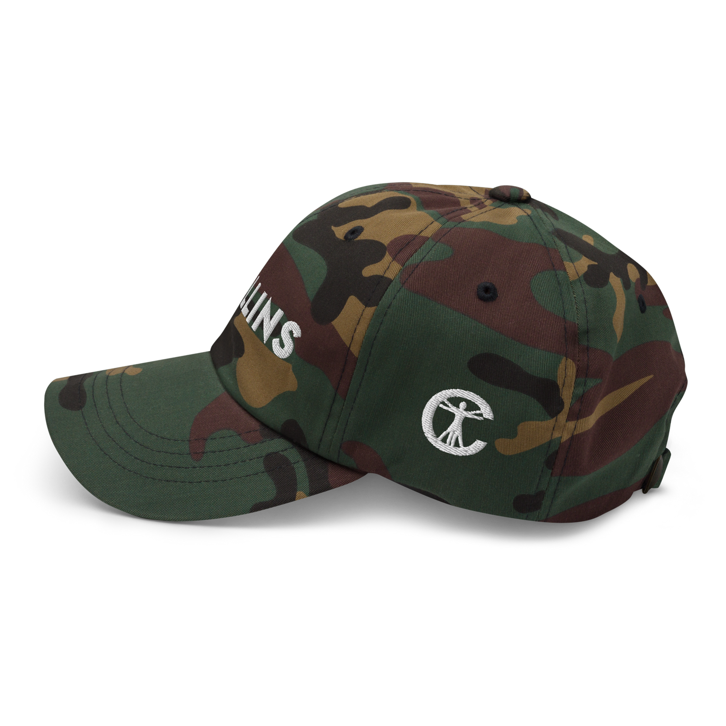 BASEBALL CAP TEXT/LOGO - CAMO