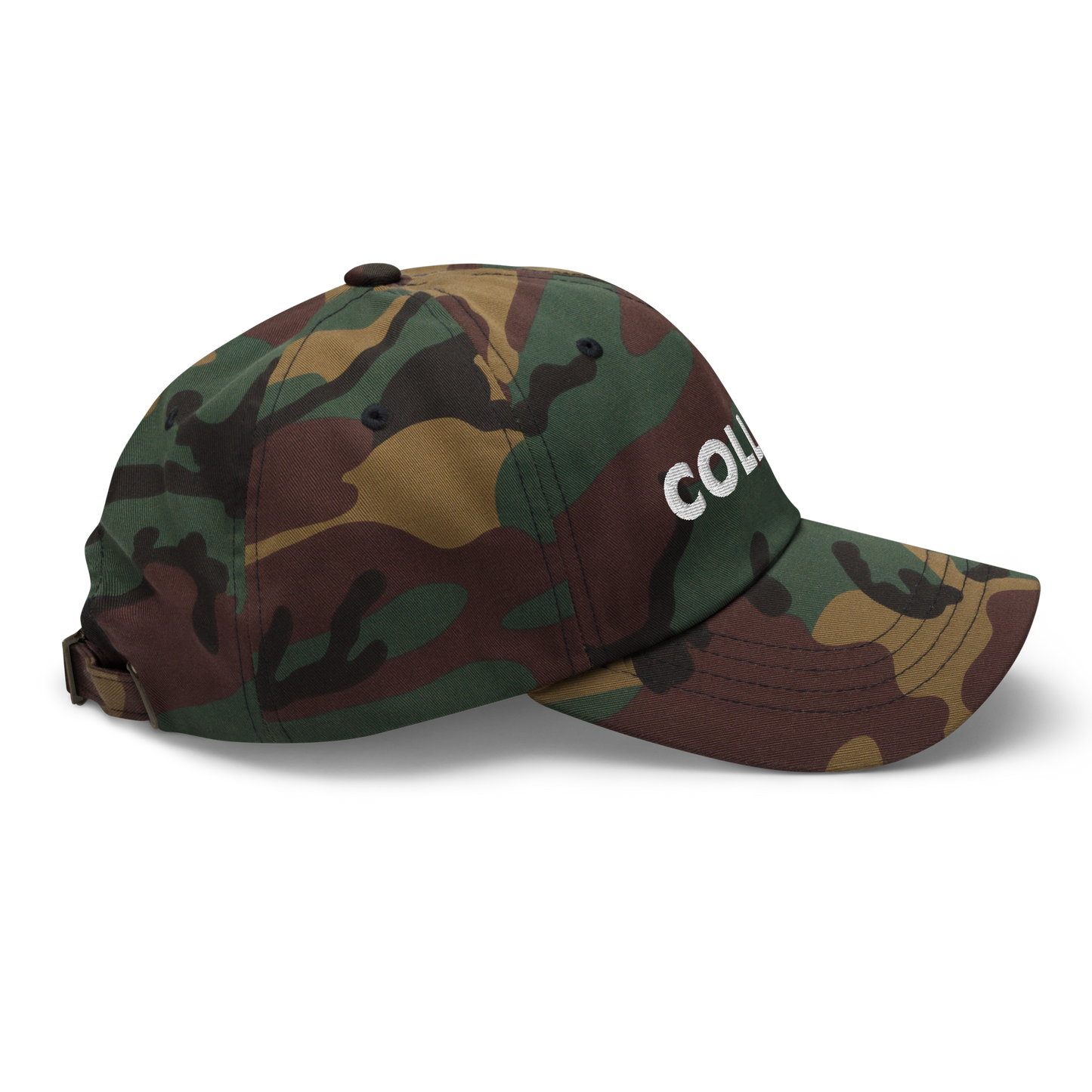 BASEBALL CAP TEXT/LOGO - CAMO