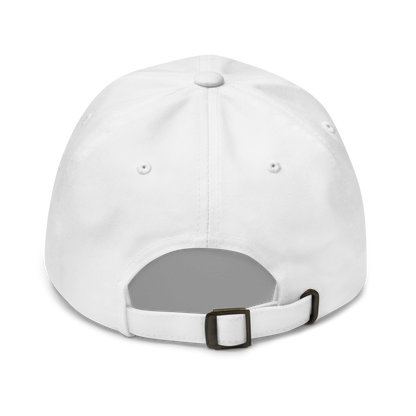 BASEBALL CAP TEXT/LOGO - WHITE