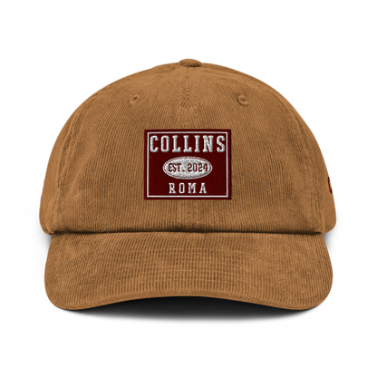 CORDUROY HAT EXT. ROME - BROWN