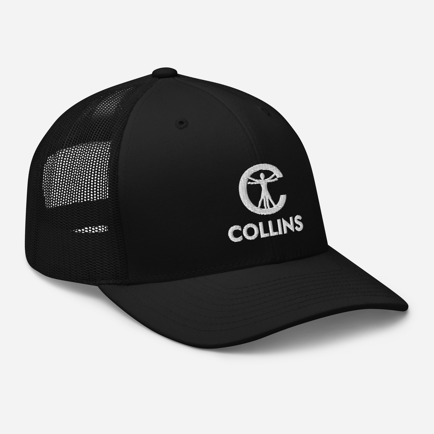 TRUCKER CAP LOGO - BLACK