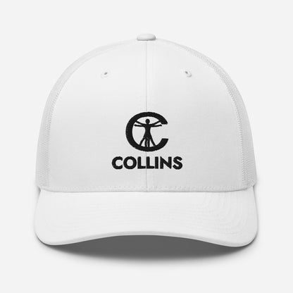 Casquette Trucker Logo - Blanc