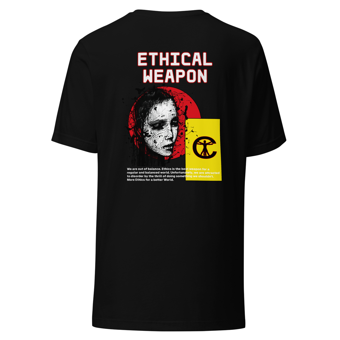 ETHICAL WEAPON T-SHIRT - BLACK