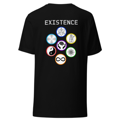 EXISTENCE T-SHIRT - BLACK