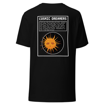 TSHIRT COSMIC DREAMERS - BLACK