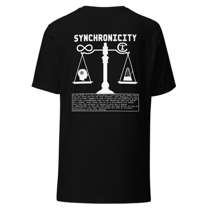 T-SHIRT SYNCHRONICITÉ - NOIR