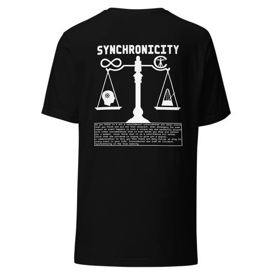 T-SHIRT SYNCHRONICITÉ - NOIR