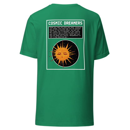 COSMIC DREAMERS T-SHIRT - GREEN