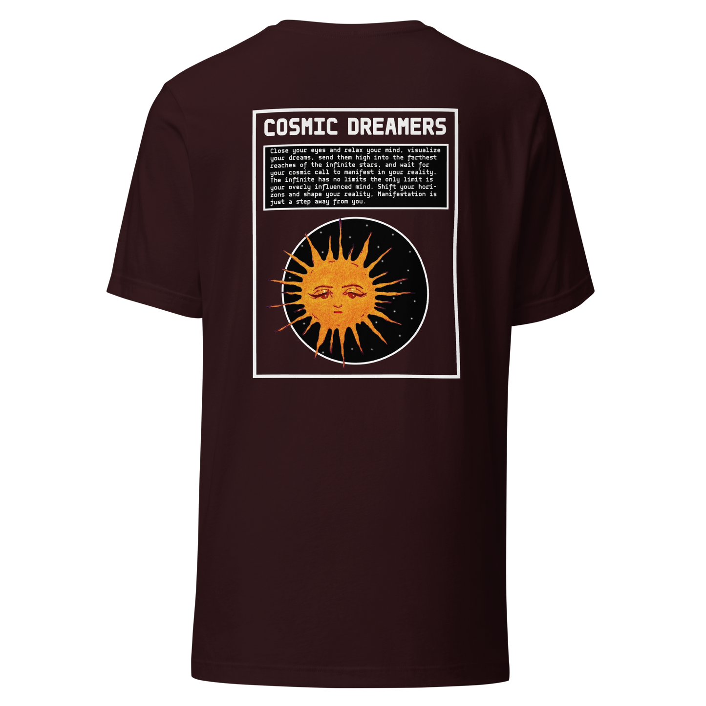 COSMIC DREAMERS T-SHIRT - BROWN