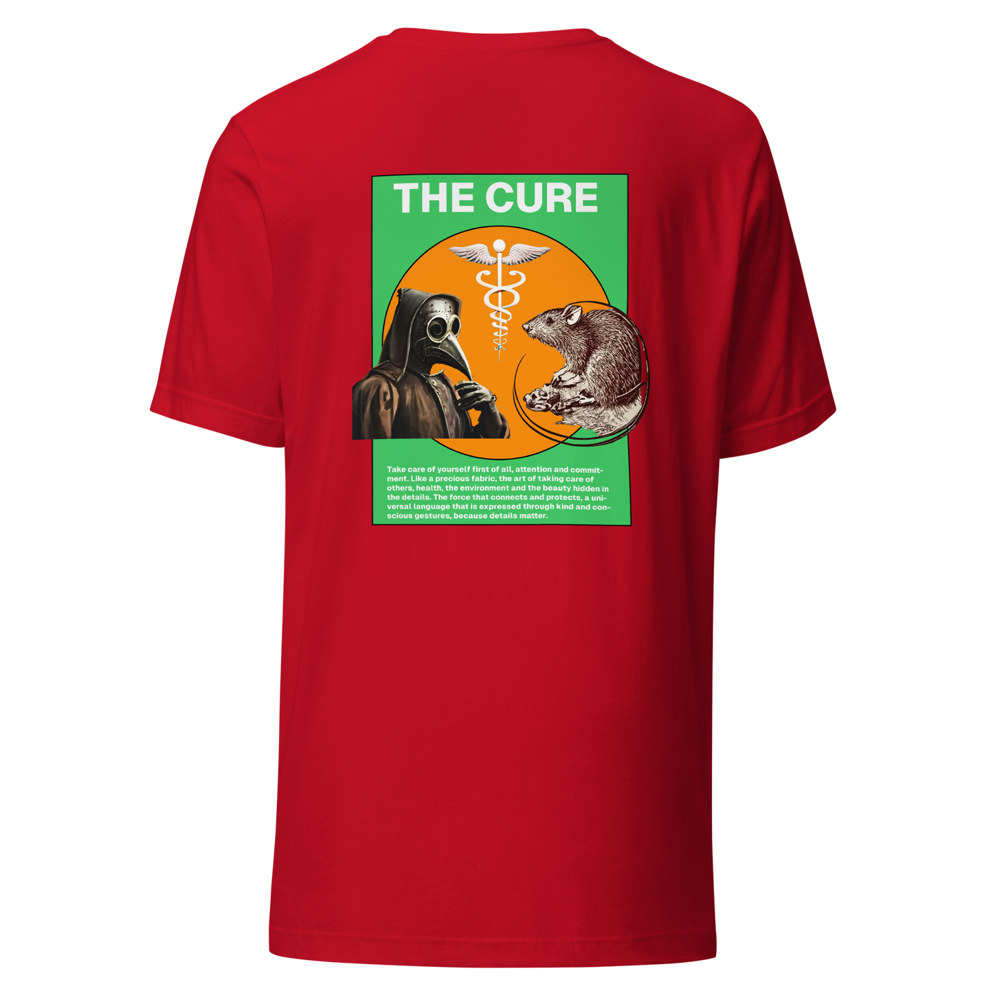 TSHIRT THE CURE - RED