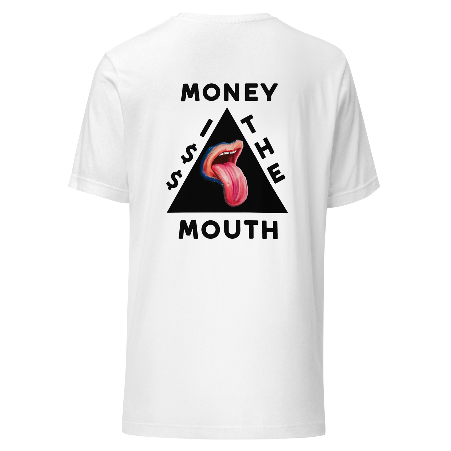 TSHIRT MONEY MOUTH - WHITE