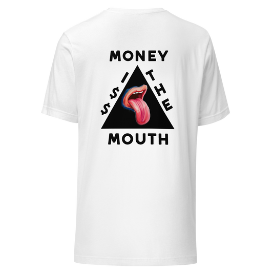 TSHIRT MONEY MOUTH - WHITE