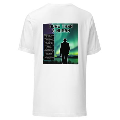 MORE THAN A HUMAN T-SHIRT - WHITE