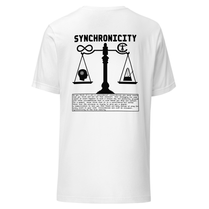 T-SHIRT SYNCHRONICITÉ - BLANC