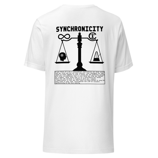 T-SHIRT SYNCHRONICITÉ - BLANC