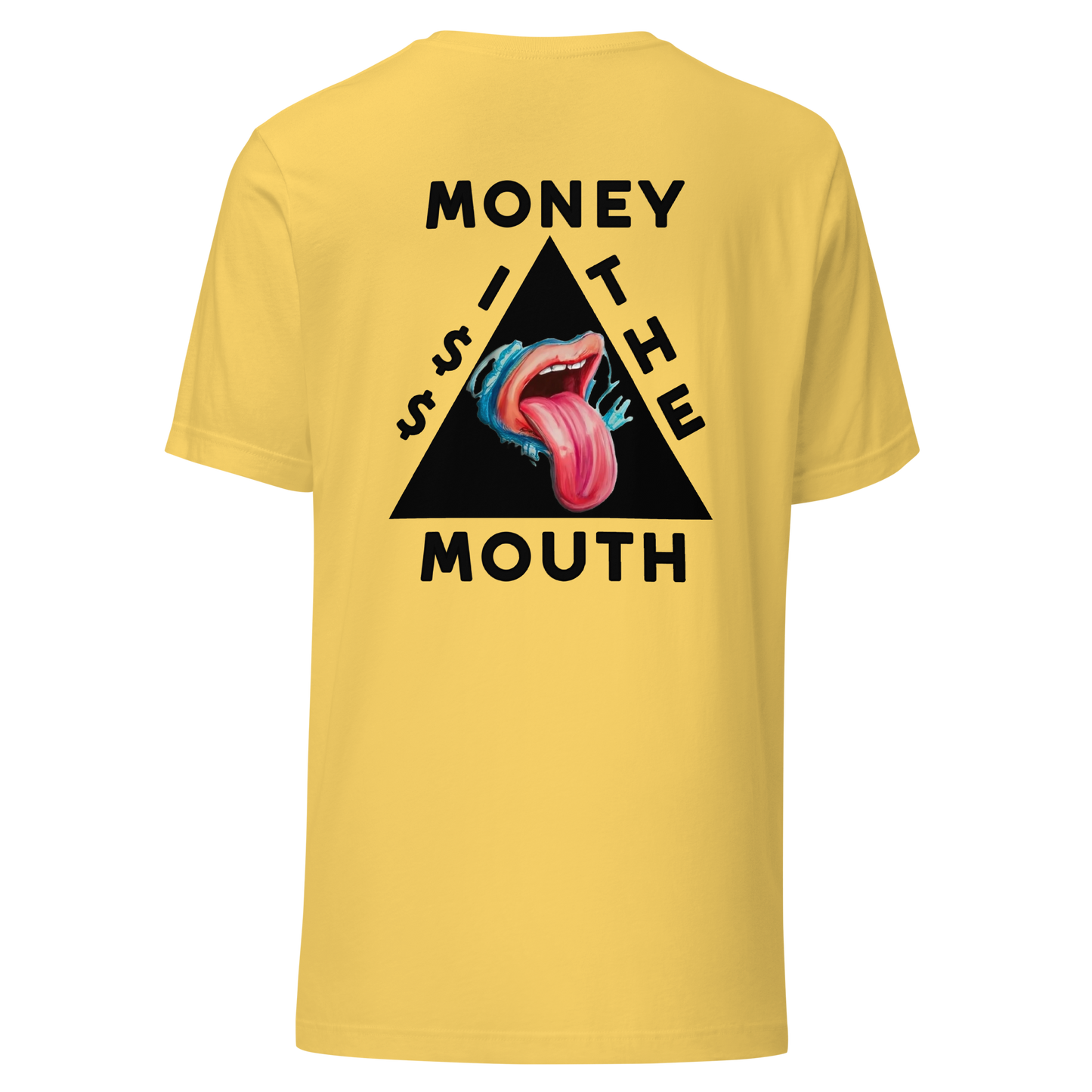 TSHIRT MONEY MOUTH - YELLOW