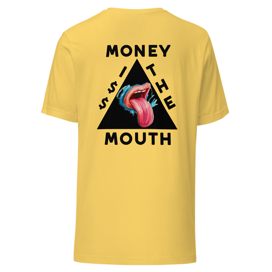 TSHIRT MONEY MOUTH - YELLOW